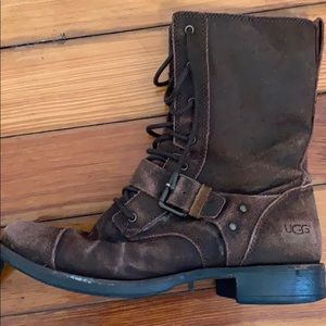 Ugg engineer style boots